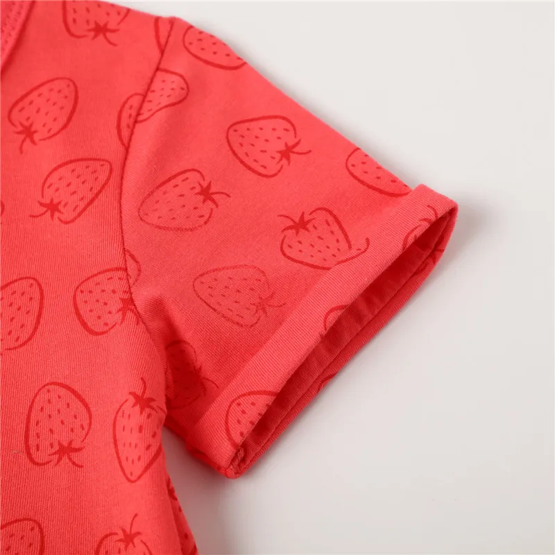 Jumping Meters Princess Kids Clothing Dresses Girls Summer All Print Watermelon Children Clothes Tunic Tutu Girl Frocks | Детская одежда