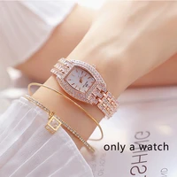 quartz watch women 2021 luxury stainless steel business wristwatches ladies diamond bracelet womens golden watches reloj mujer