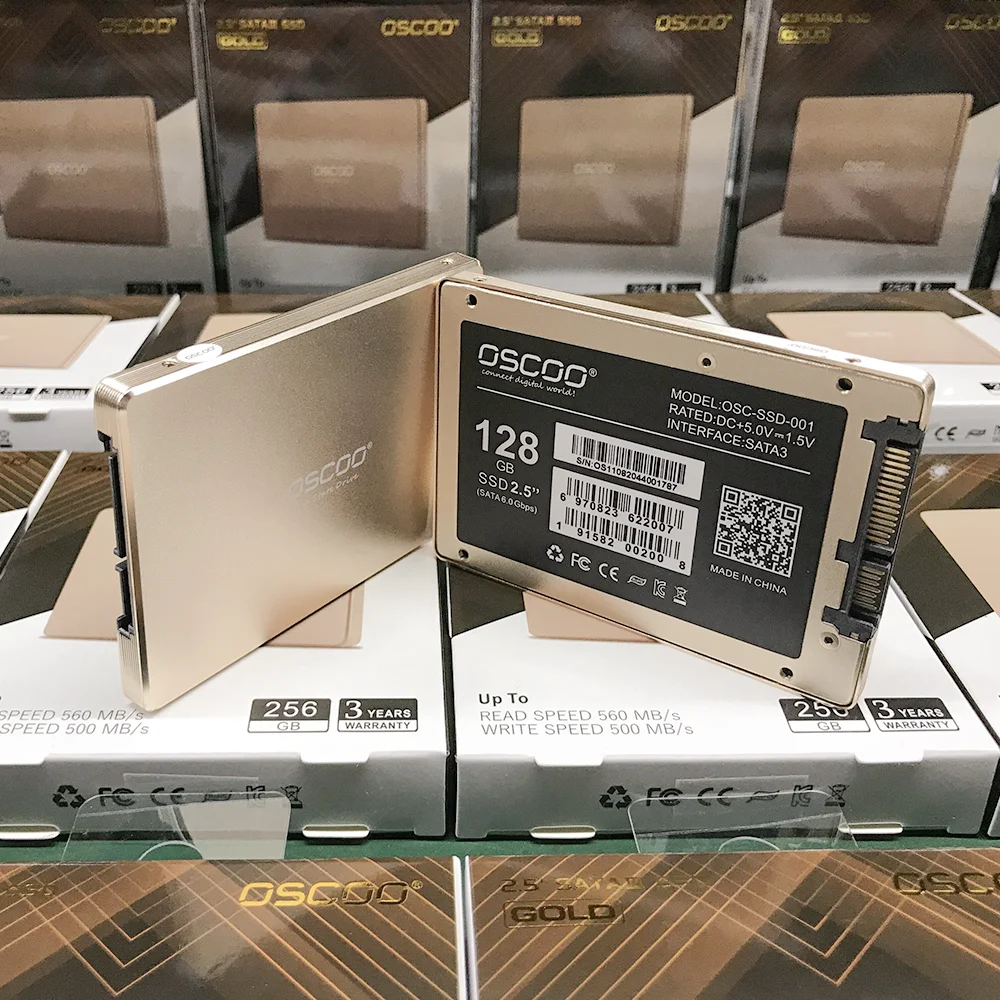 Твердотельный накопитель OSCOO HDD 2 5 дюйма SSD SATA3 120 ГБ 128 250 256 480 512 ГБ|Внутренние