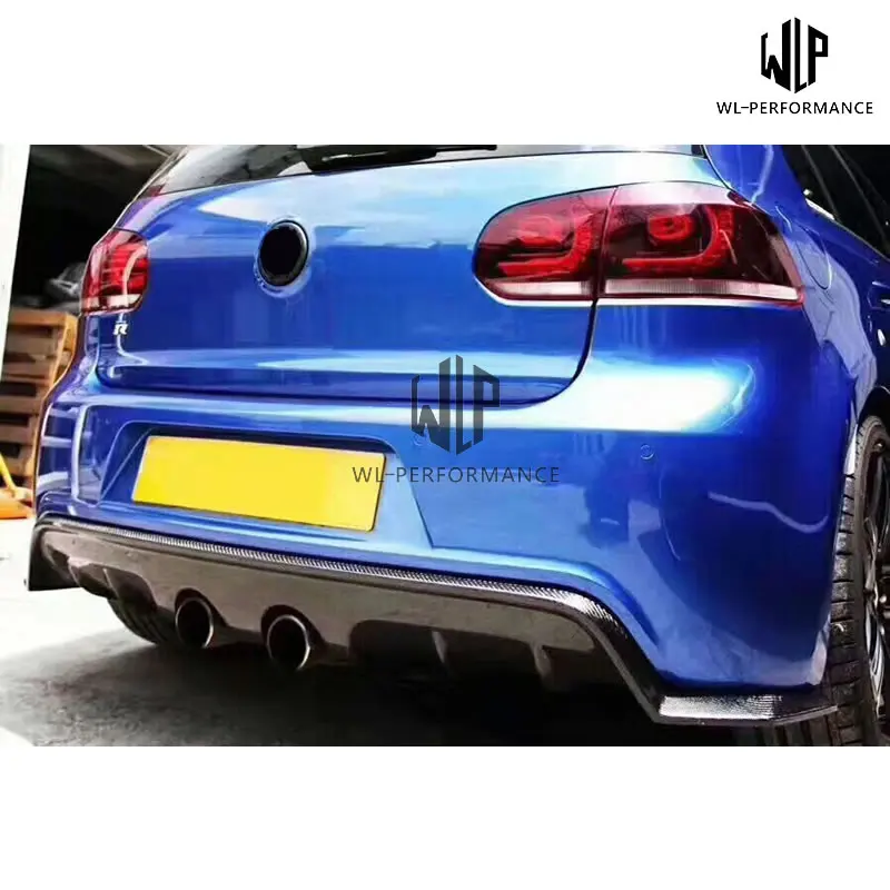 Golf 6 R20 боковая юбка из углеродного волокна для VW VI MK6 exot style 11 13|Обвесы| |