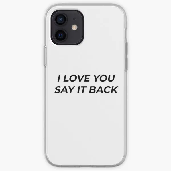 

I Love You Say It Back Phone Case for iPhone 11 12 13 Pro Max Mini X XS XR Max 5 5S SE 6 6S 7 8 Plus Dog Photos TPU Print