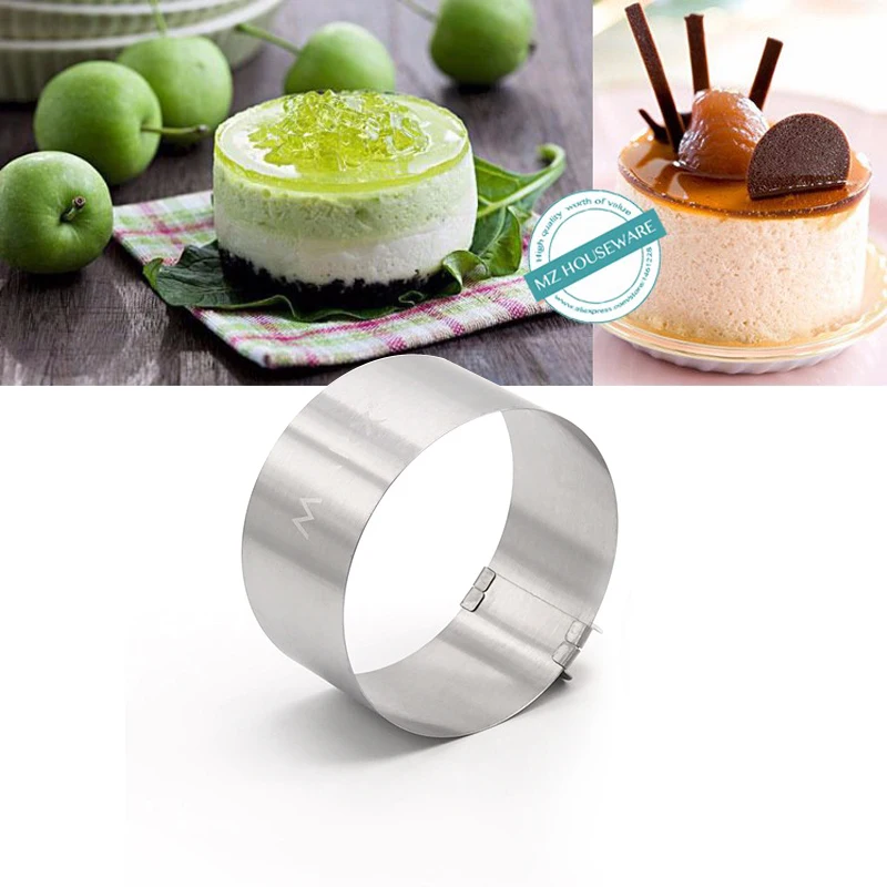 Высококачественная 4 дюймовая маленькая круглая форма для выпечки тортов из