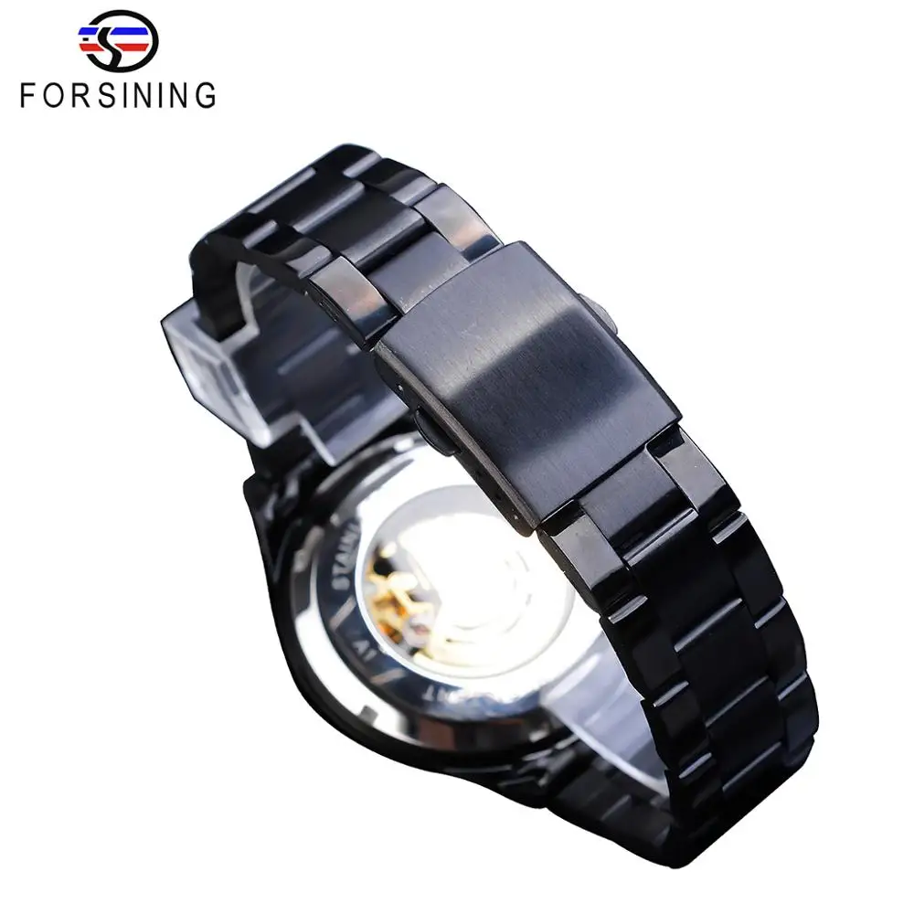 Часы наручные Forsining Мужские механические автоматические в стиле стимпанк с