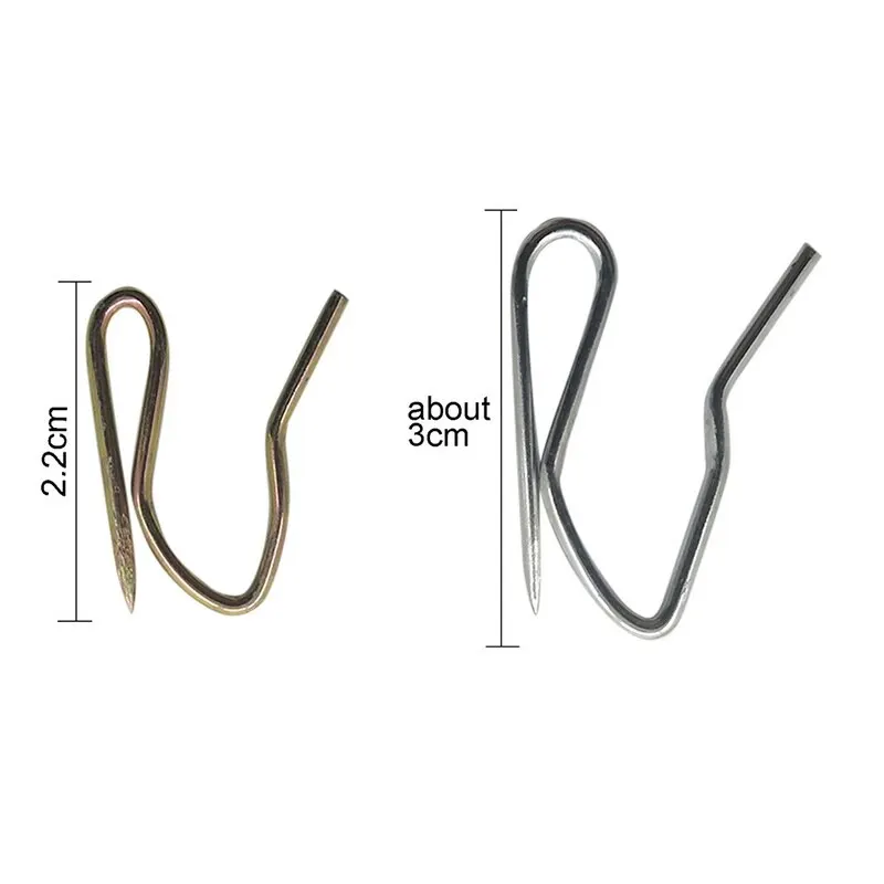 14 шт./компл. аксессуары для украшения штор Крючки гальванизированная нержавеющая
