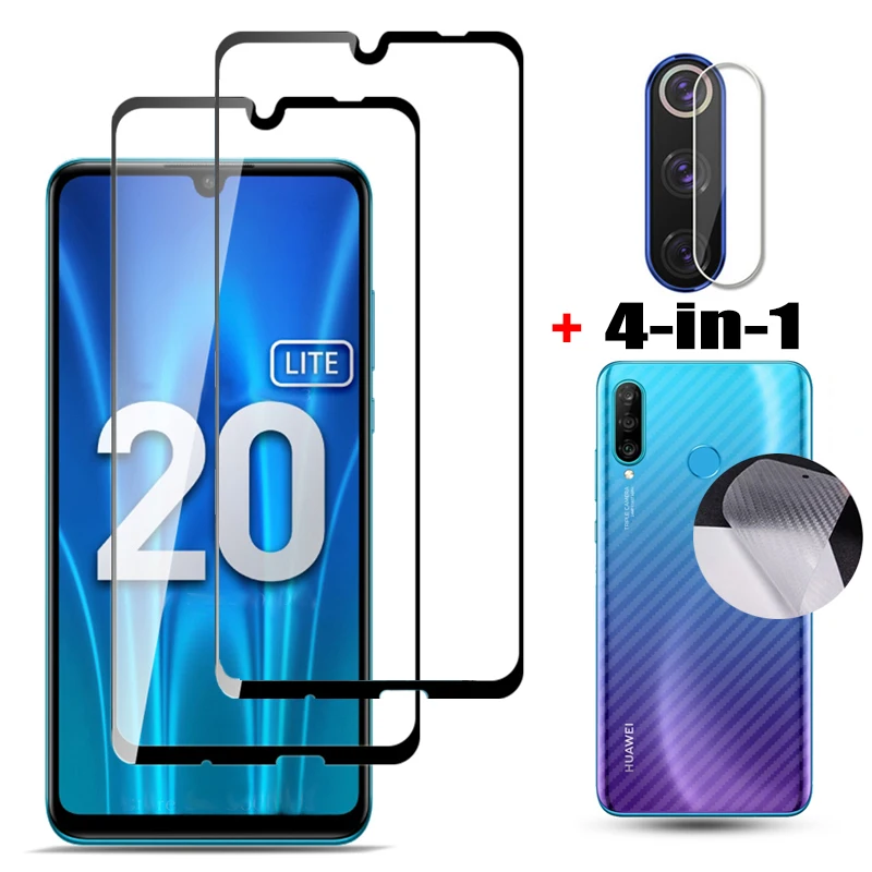 4 в 1 передняя + задняя пленка для honor 20 lite стекло хонор20лайт экран на хонор про лайт