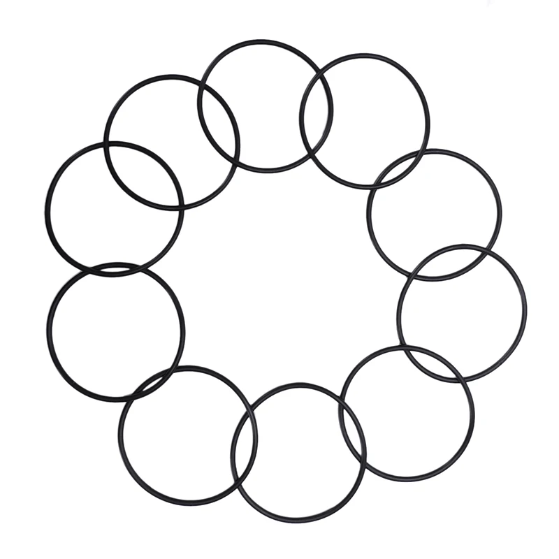 Нитриловое резиновое уплотнительное кольцо/уплотнительное кольцо 46x50x2 мм черный