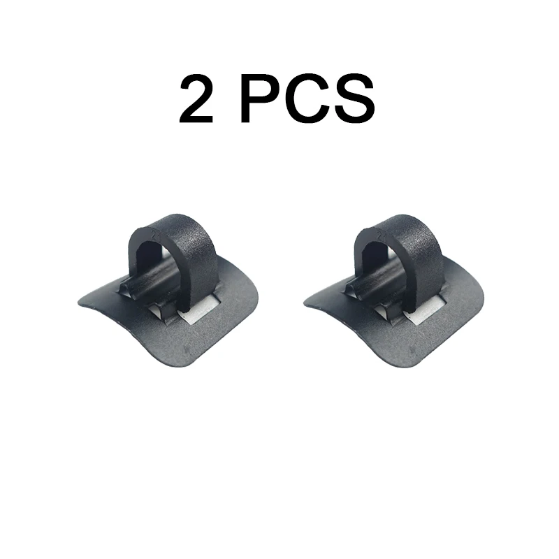 2PCS Black Buckle Xiaomi M365 2 шт. сплав кабельный Хомут-органайзер для Xiaomi Mijia M365 электрический скутер аксессуары для скейтборда для Xiaomi M365 Pro скутеры - Цвет: 2PCS Black Buckle