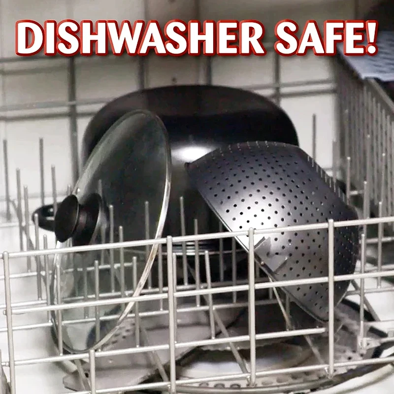 Кастрюля для приготовления пищи со встроенным ситечком фильтр воды