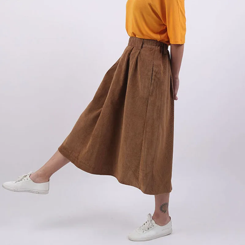 Юбка женская трапециевидная из денима хлопковая Повседневная стрейчевая юбка с