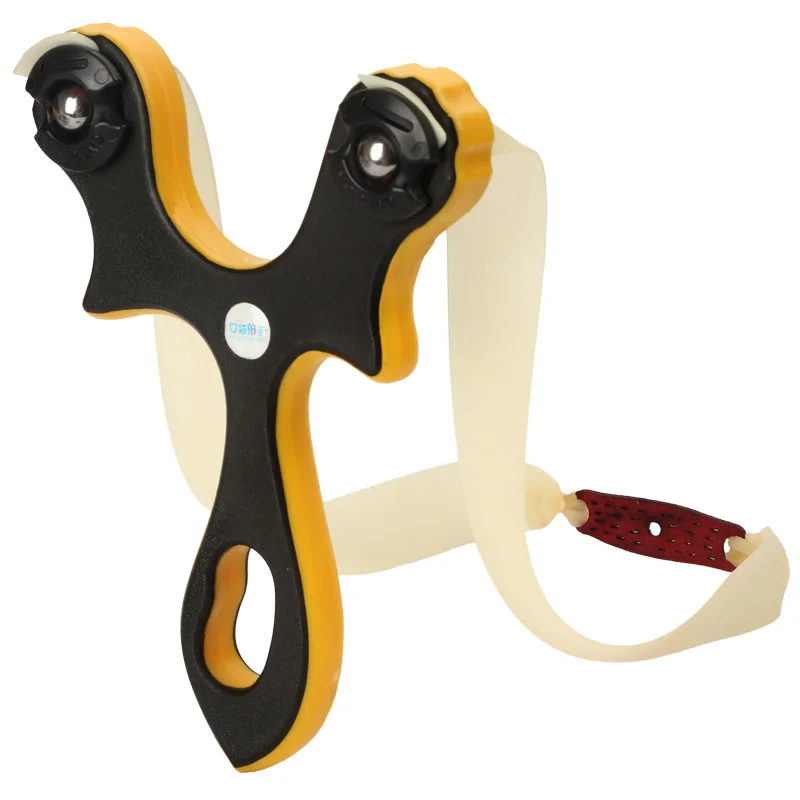 

Professional Outdoor Hunting Slingshots New Card Ball Fishing Slingshot Flat & Round Rubber Band Pro Catapult Shooting Kids