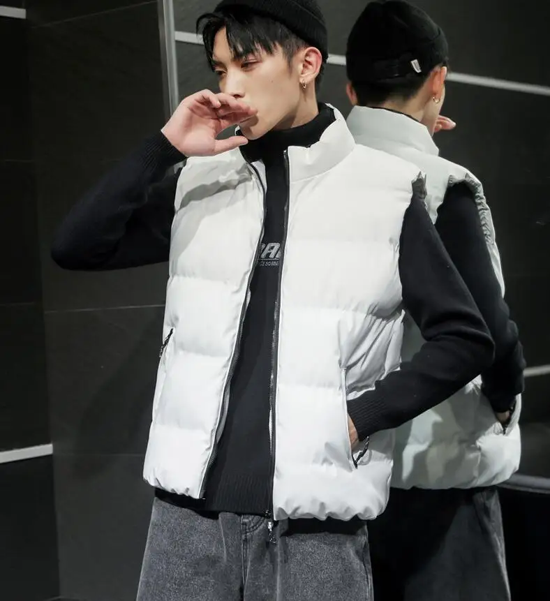 

Жилет мужской повседневный, осенне-зимний, теплый, без рукавов