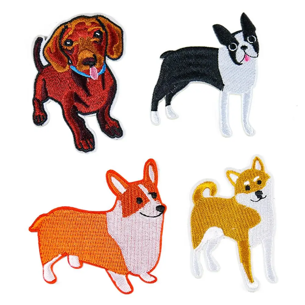 2 шт. патчи корги для домашних животных|Заплатки| |