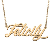 felicity custom name necklace customized pendant choker personalized jewelry gift for women girls friend christmas present