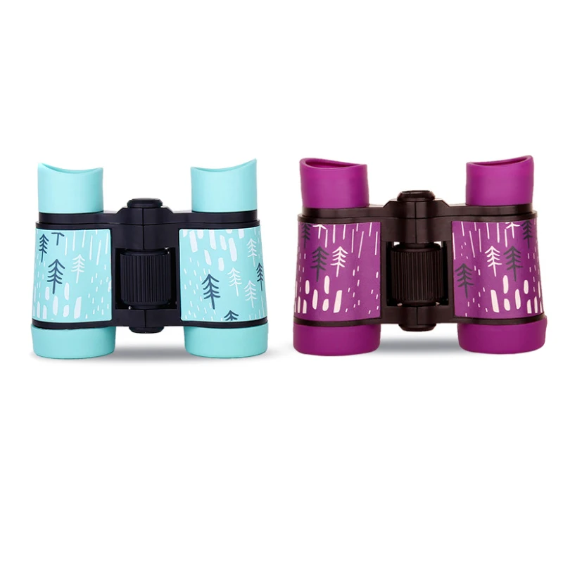 

Newly Binoculars 4x30 Telescope Rubber Anti-skid Portable Gifts for Children Kids Outdoor