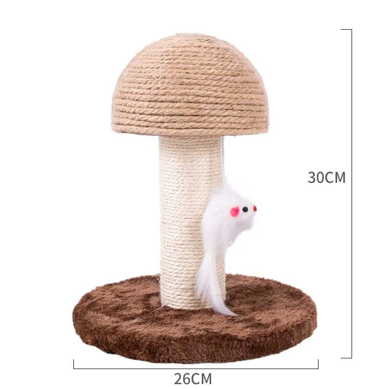 

Cat Scratcher Cat Climbing Tree Scratching Post for Cats Board Toy Cat Scratcher Supplies Mushroom Jump Cardboard Pet Furniture