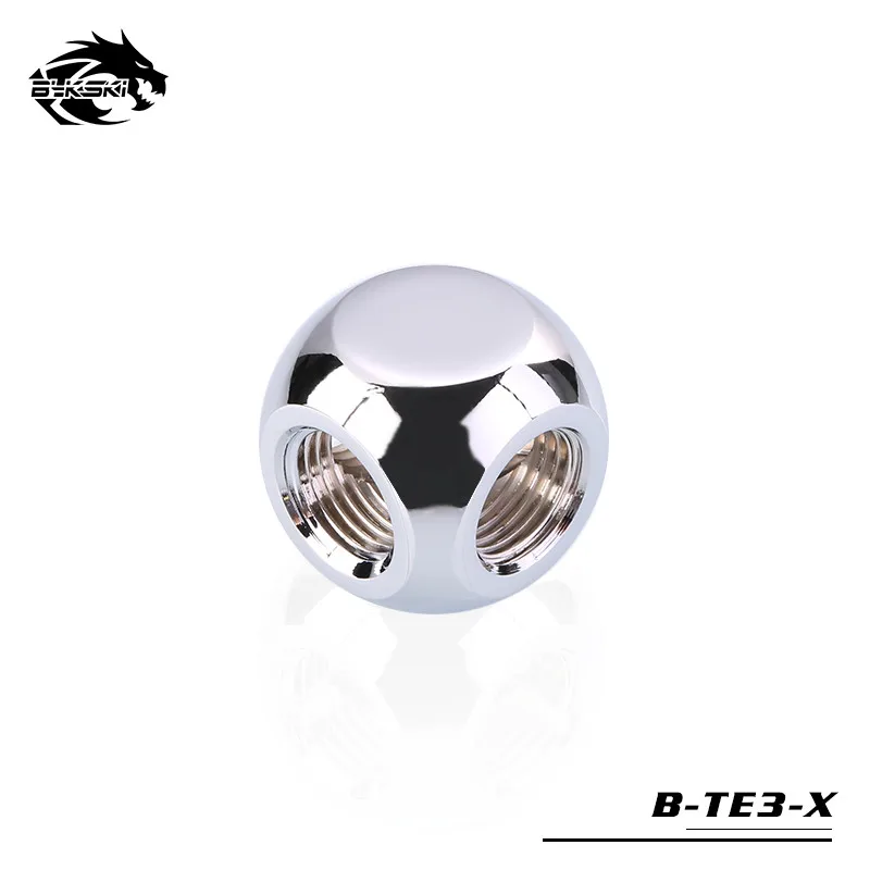 Трехсторонние/4-ходовые кубические распределительные фитинги Bykski многоходовые