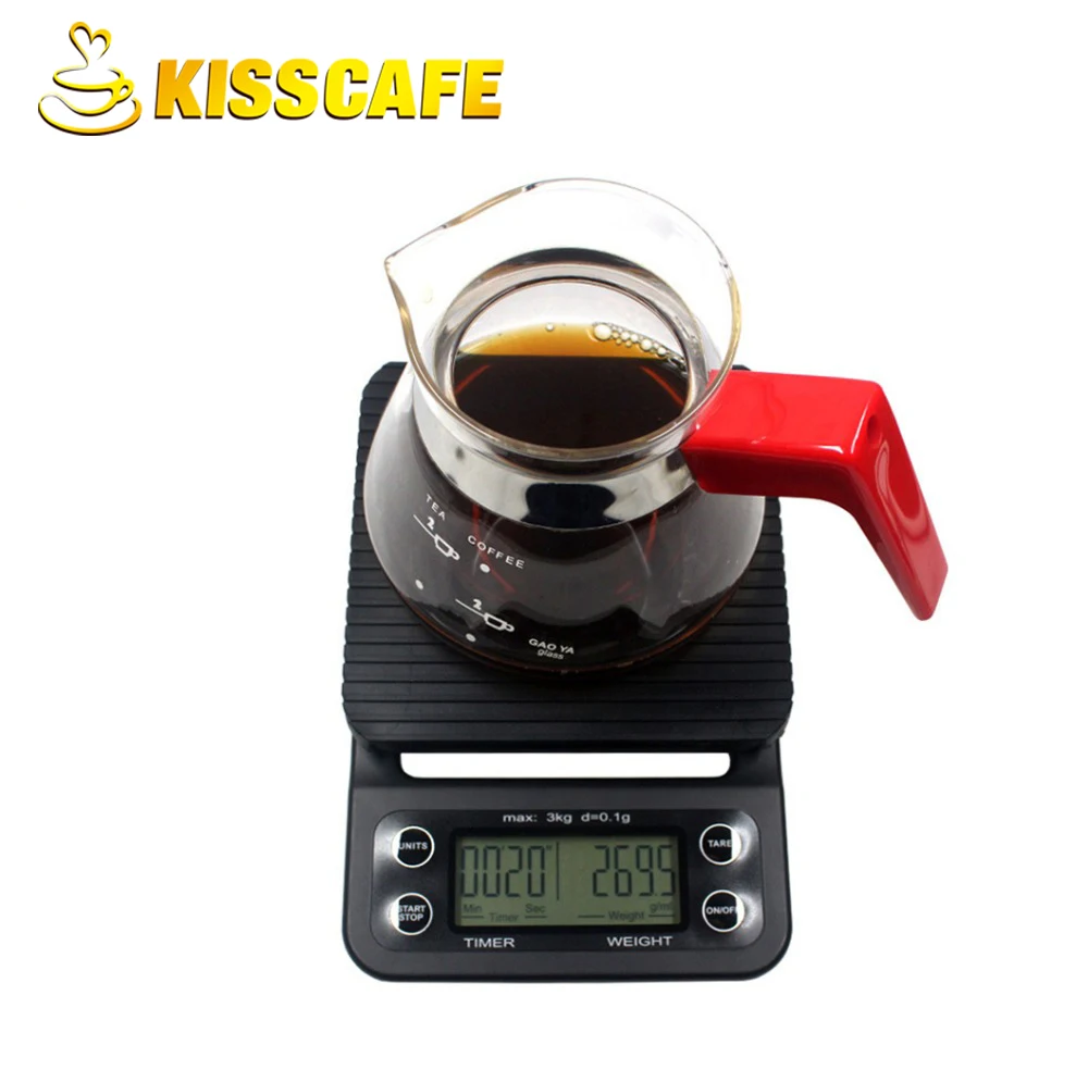 Цифровые весы для кофе с таймером 3 кг/0 1 г | Дом и сад