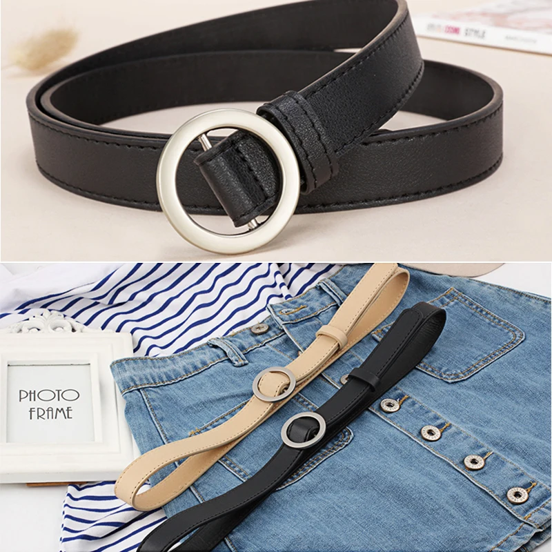 Женские ремни из искусственной кожи, Модный женский повседневный кожаный ремень, простой дизайн, ремень