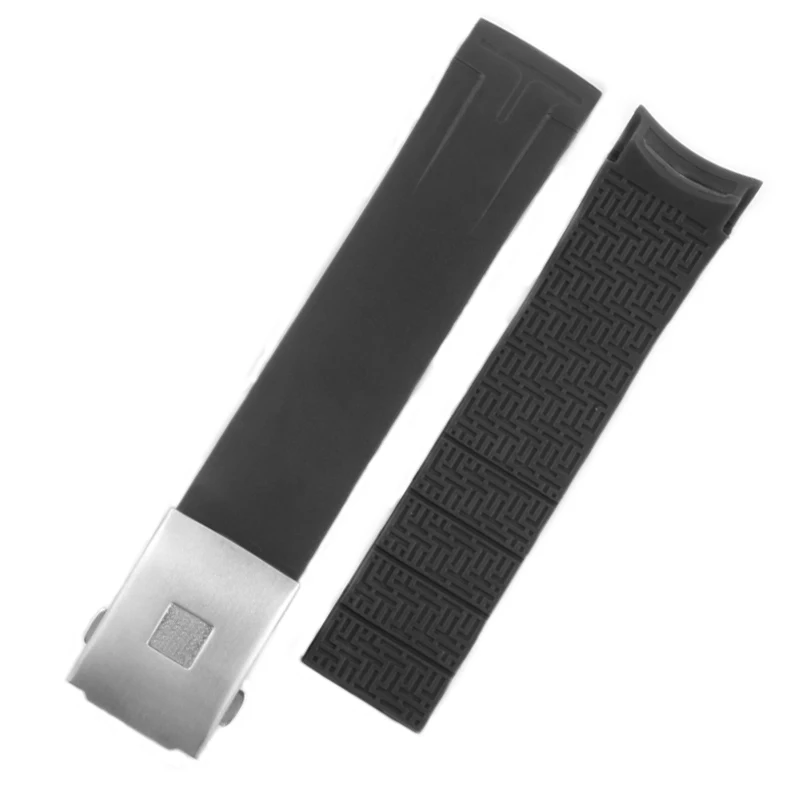 Водонепроницаемый ремешок для часов Ремешок для часов Tissot Кутюрье T035 T035617 T035627 T035439 T035407 ремешок для часов 22 мм/23 мм/24 мм+ Инструменты - Цвет ремешка: black silver
