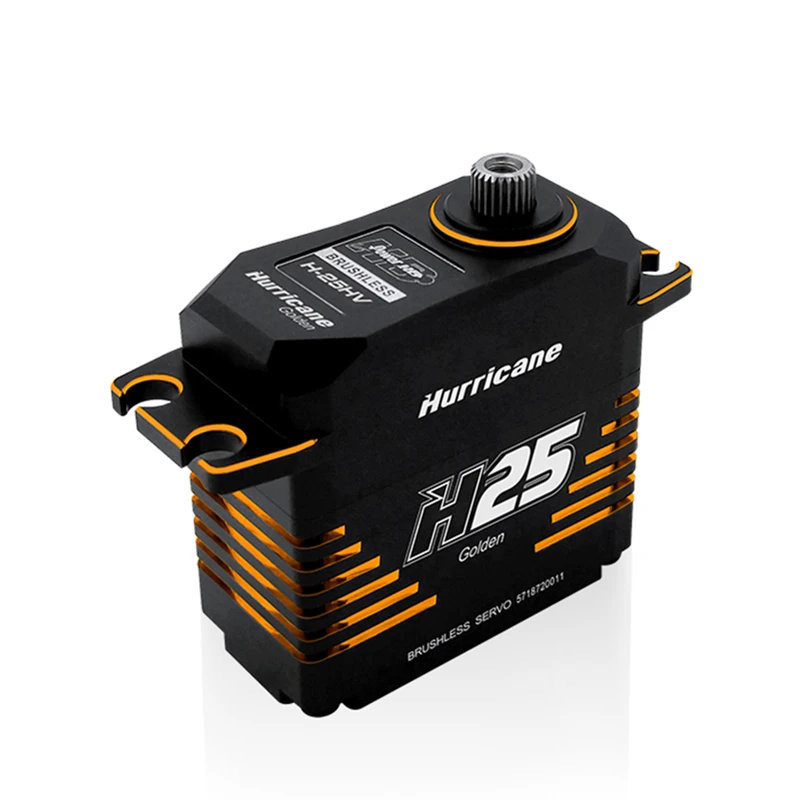 Мощность HD H25 HV бесщеточный цифровой сервопривод RC рулевой механизм с