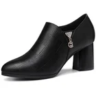 Женская обувь на высоком каблуке, осенняя женская обувь на высоком каблуке