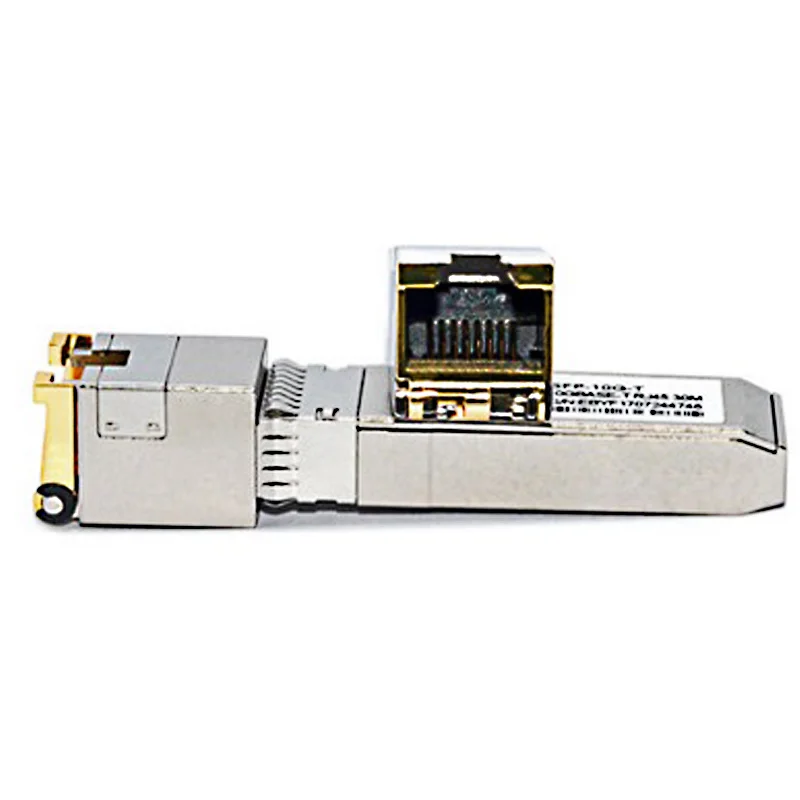 Модуль RJ45 10G SFP 10000 Мбит/с медиаконвертер оптическое волокно для сетевого