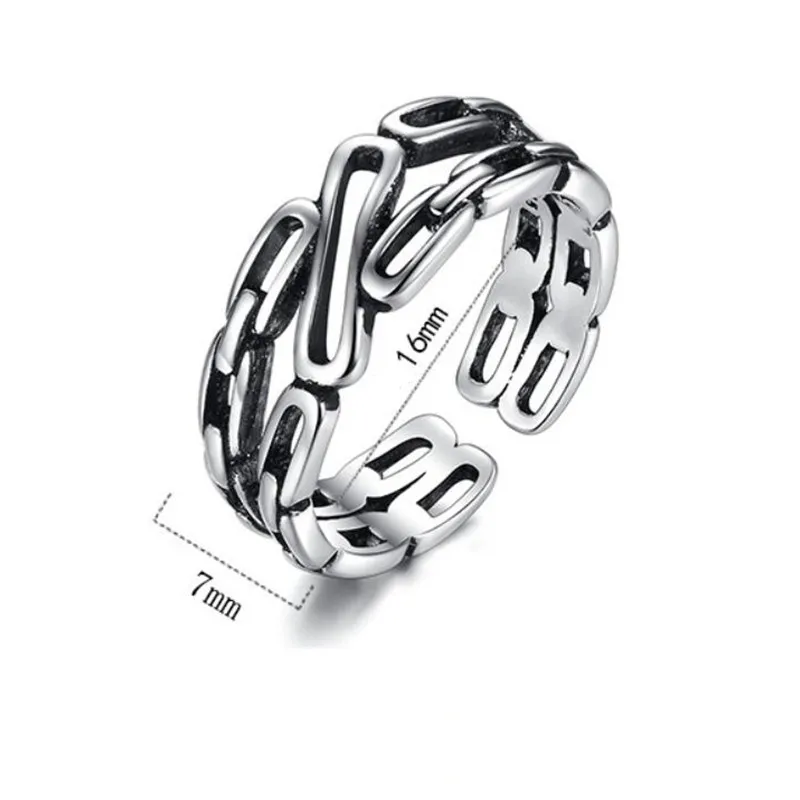 

NEHZY 925 Sterling Silver Ring High Quality Hollow Woman Fashion Jewelry Opening Size Adjustable Ring Thai Silver Hot Sale