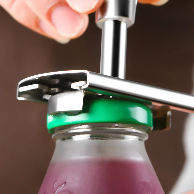 Открывалка для бутылок с открытой крышкой открывалка стеклянных банок