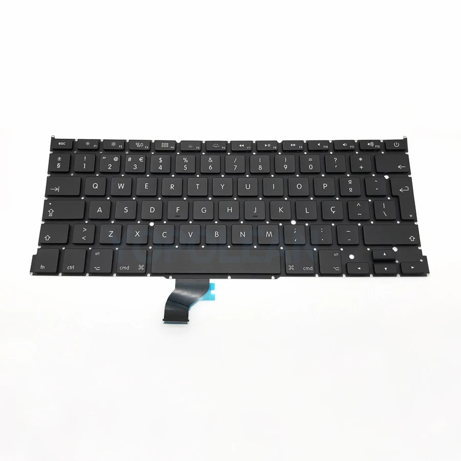 5 шт./лот новая португальская клавиатура с подсветкой для Macbook Pro Retina 13 дюймов A1502