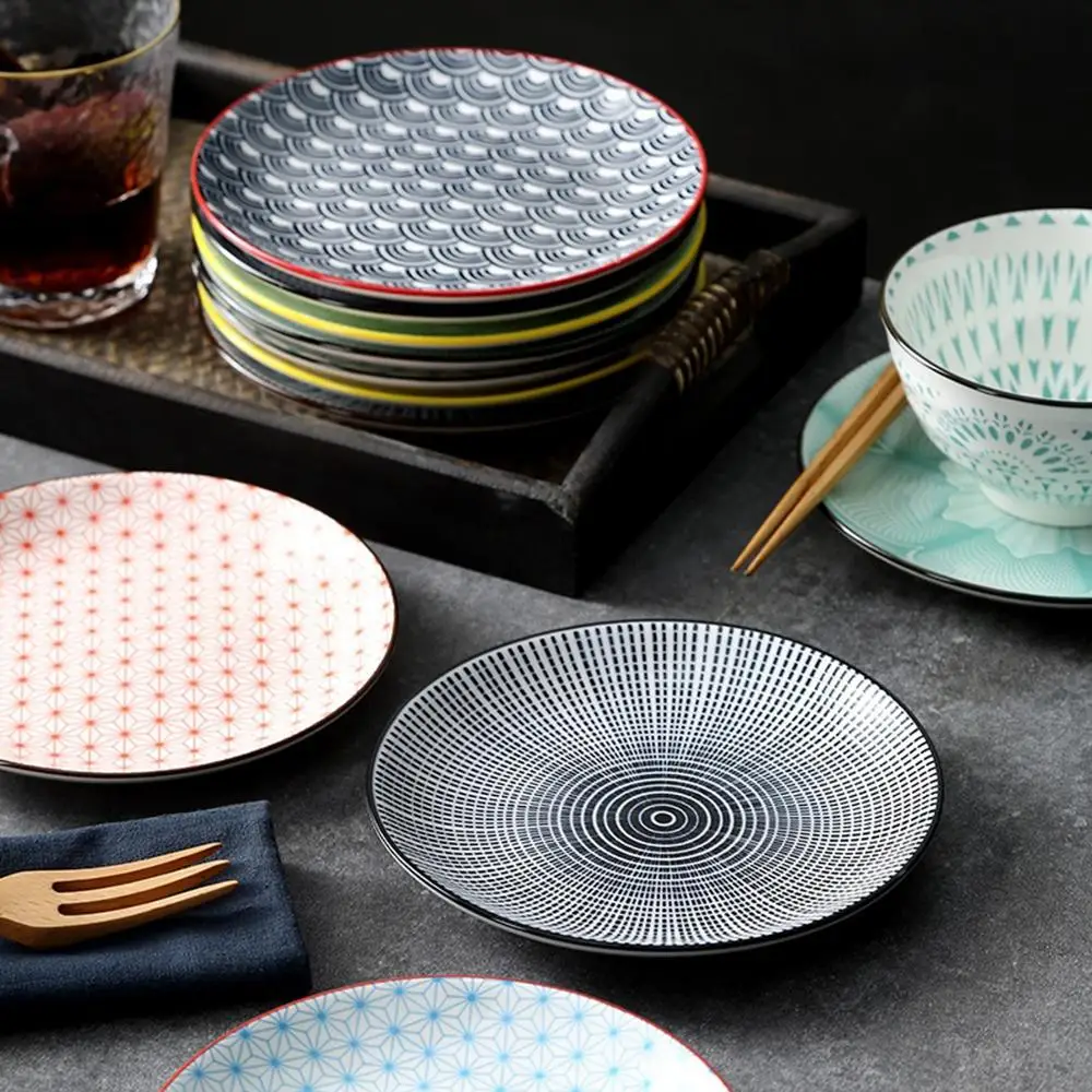 6 дюймов Керамика гарниров хлеб Тарелка десертная тарелка для фруктов Закрытый