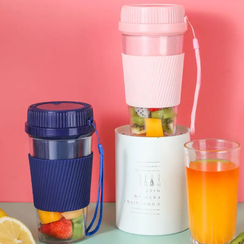 

Домашняя электрическая соковыжималка, чашка с одним приводом, блендер индивидуального размера, USB перезаряжаемая машина для смешивания фру...