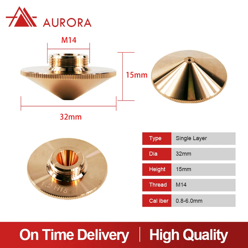 Насадка для лазерной резки 1 5 Однослойная двухслойная насадка Raytools HSG WSX Han