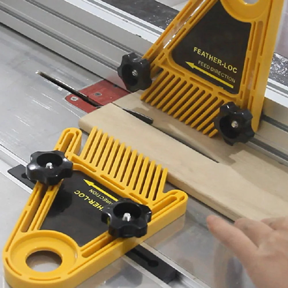Перо местоположение доска для циркулярные станки CNC Router Featherboards торцовочный слот
