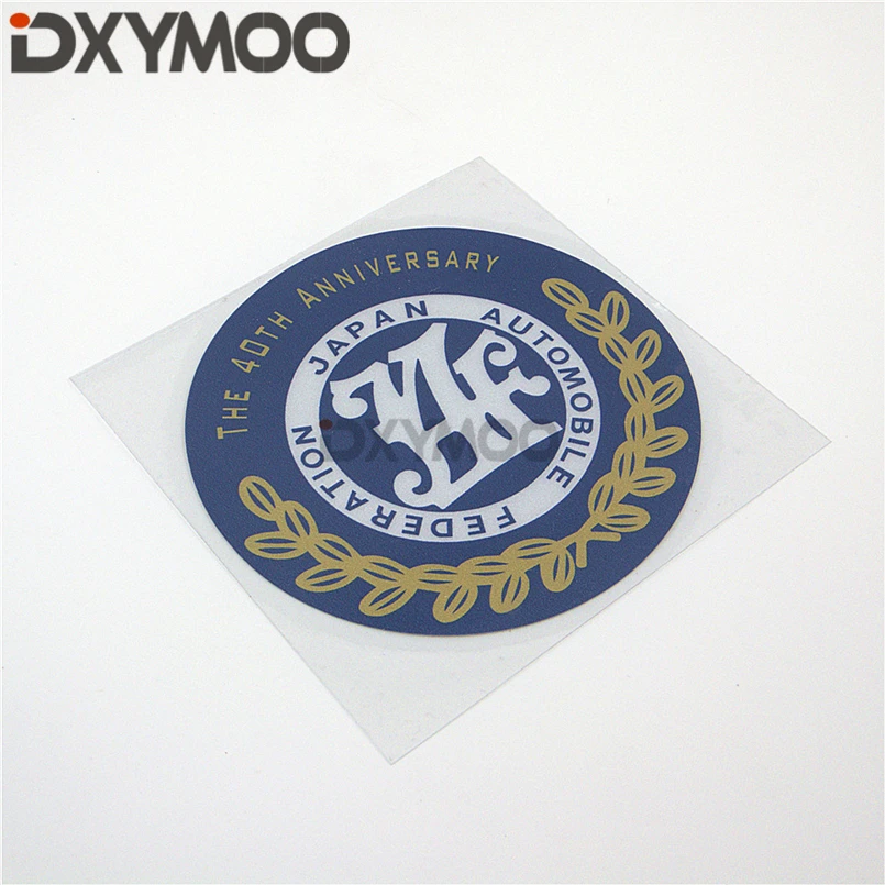 HF Hellaflush 40TH юбилей Япония автомобильная федерация мотоцикл велосипед наклейки