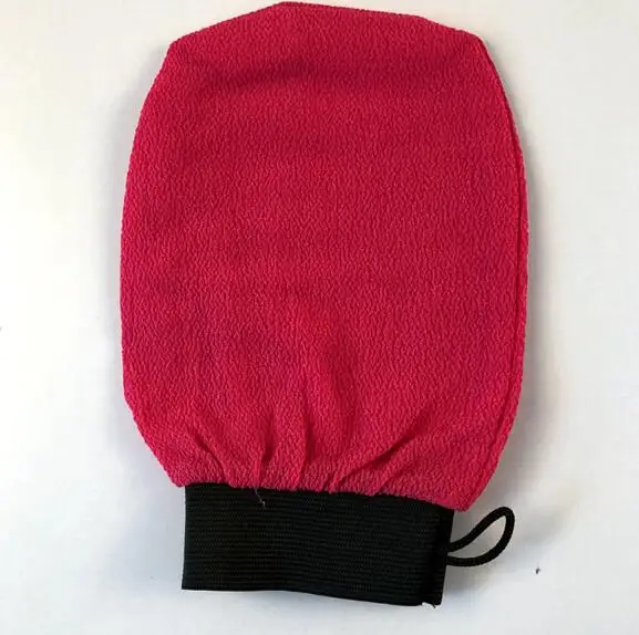 Марокко Ванна Перчатки очистки Отшелушивающий для хаммама скраб рукавица