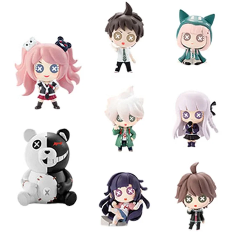 Официальная модель игрушки V x Dangan Ronpa Hajime Monokuma Kirigiri Chiaki Nagito Junko 1 шт. | Украшения и