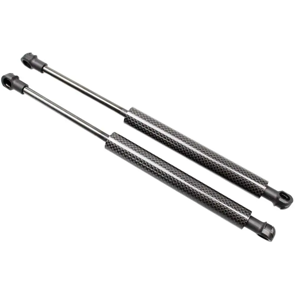 Black Carbon Fiber Для 2003 2004 2005 2006 23007 2008 Mazda 6 Вт/O спойлер СЕДАН 10,98 дюймов багажник загрузки газовый подъемник поддерживает стойки опорный стержень ударов - Цвет: Black Carbon Fiber