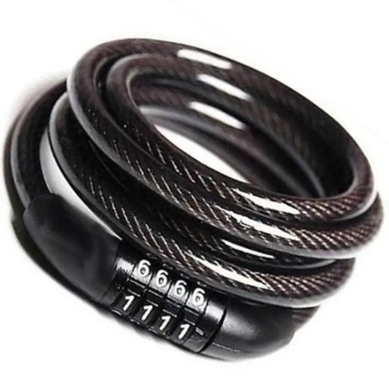 4 цифры по ценам от производителя велосипедный Противоугонный замок складной