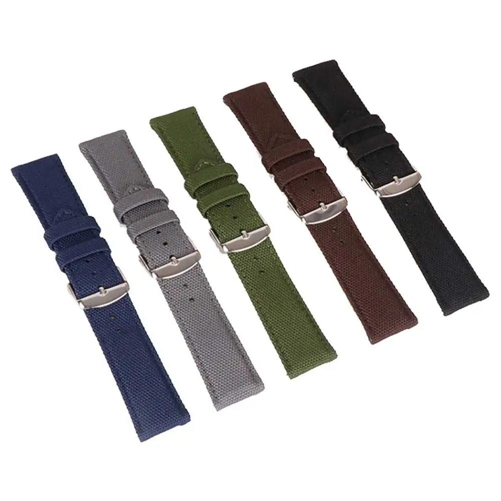 Сменный нейлоновый ремешок для наручных часов универсальный Браслет 18 мм Garmin Active