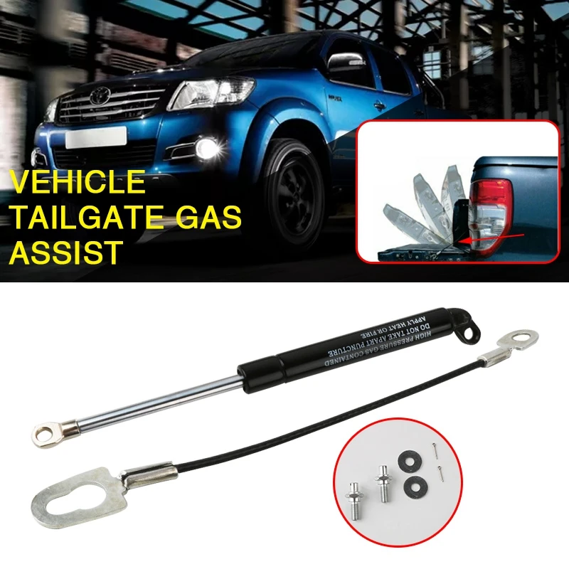 1pcs Pcmos автомобиль багажника газ помощь замедление Распорки подходит для Toyota Hilux Revo M70 M80 внешние части буксировки - Цвет: 1pcs