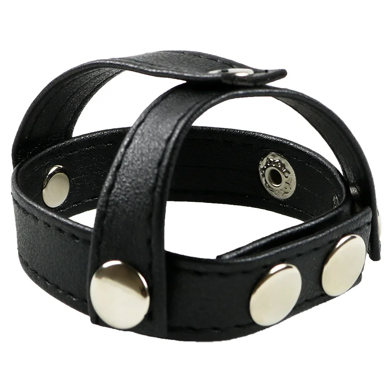 Большой мужской кожаный петух ремень оснастки и мяч жгут секс игрушки для