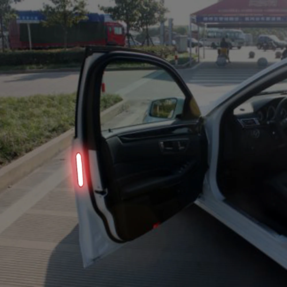 LEEPEE 4 цвета автомобильные отражающие наклейки знак безопасности наклейка на