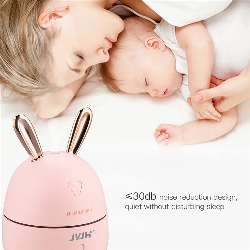 Ультразвуковой мини увлажнитель воздуха 300 мл аромадиффузор эфирного масла для