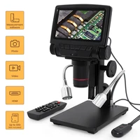 andonstar usb digital microscope adsm301 hdmiav long object distance digital microscope for phone repair soldering tool watch