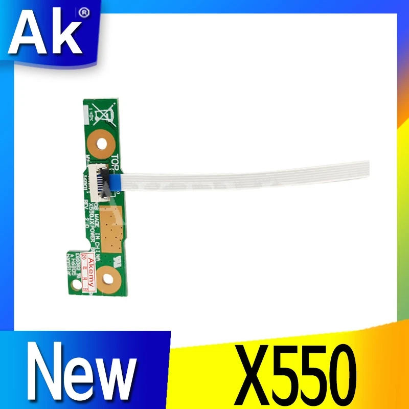 Для For Asus плата кнопки питания с кабелем X550 Y581C Y581L X552E X550EP X550EA Y581E протестирована