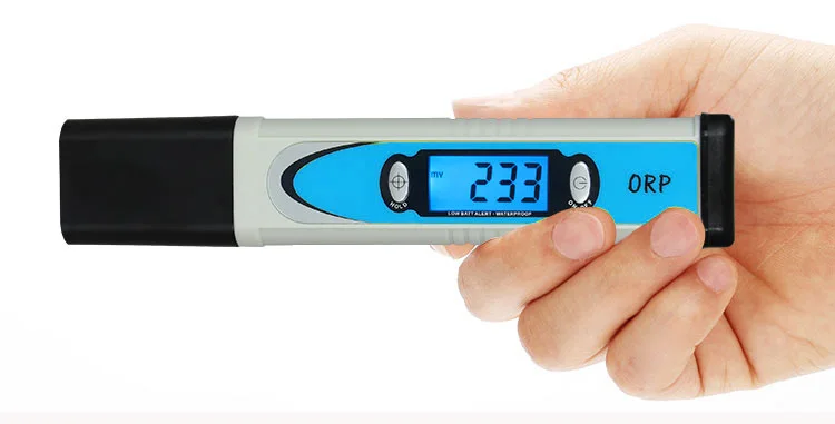 

2018 New design -1999 mv to +1999 mv digital redox ORP tester