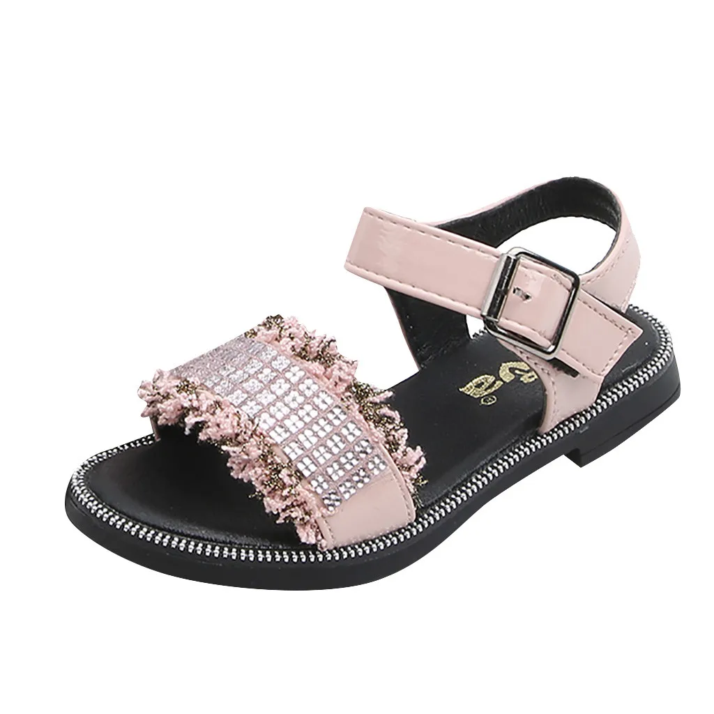 2019 летние новые детские пляжные шлепанцы для девочек кроссовки детей Детские