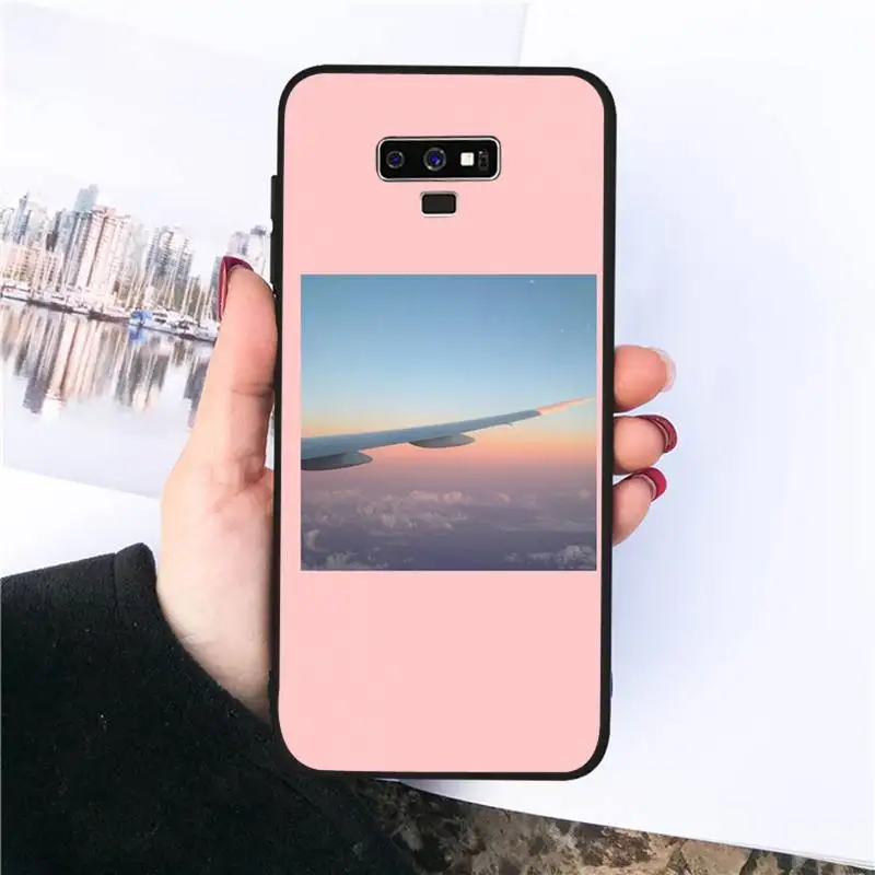 

Pink Aesthetics songs lyrics Aesthetic Phone Case For Samsung S20 Ultra S7 edge S8 S9 S10 plus note9 10 20 A50 51 71