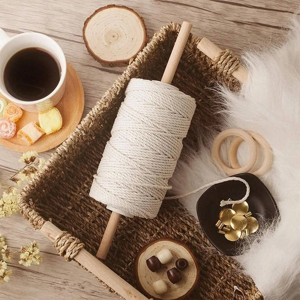 Twine String Dreamcatcher Diy Craft Cord Decoration Photo Wall Gift Box Linen Rope Home Handmade Decor Yarn Cotton | Дом и сад