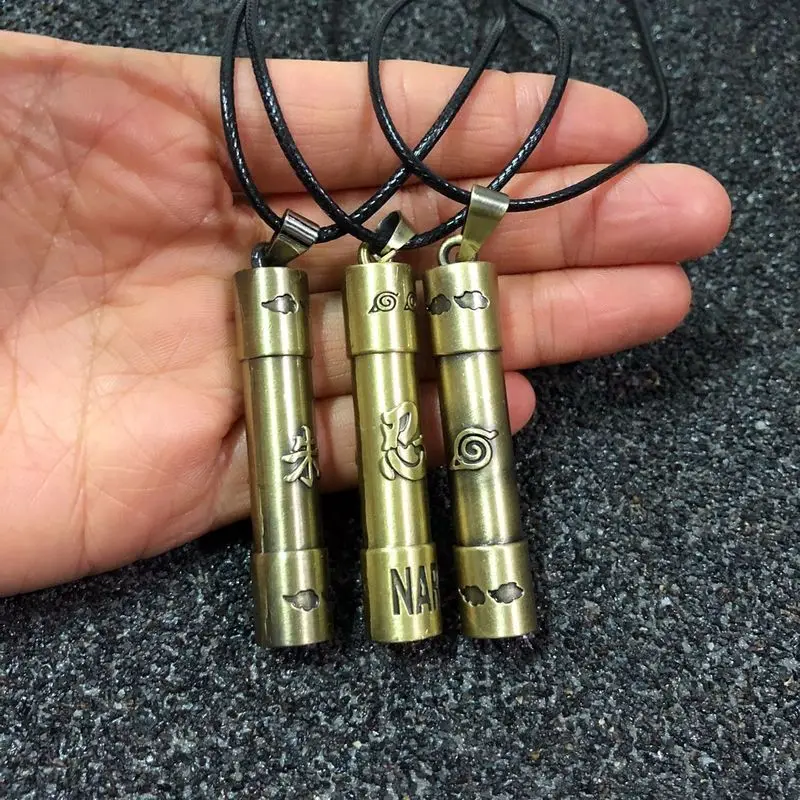 

Anime Reel Necklace Cosplay Akatsuki Uchiha Itachi Konohagakurenosato Logo Pendant Jewelry Accessories